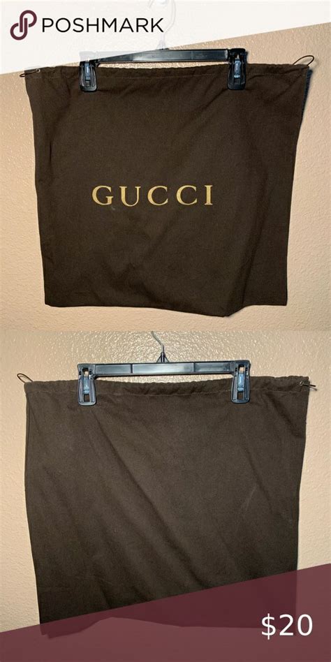 brown gucci dust bag|authentic Gucci dust bag.